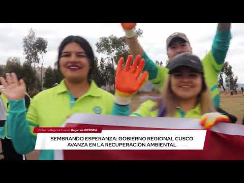 GORE Cusco responde al cambio climático: Mil nuevos árboles para preservar nuestro entorno, video de YouTube