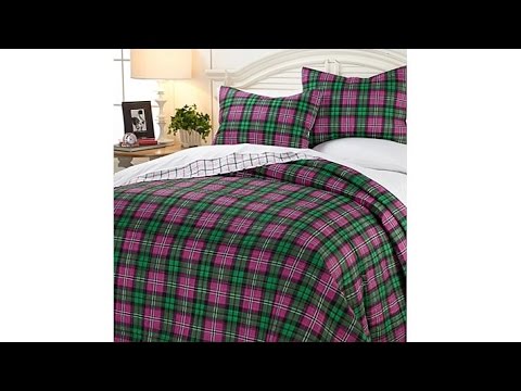Jeffrey Banks Tattersall 3piece Quilt Set