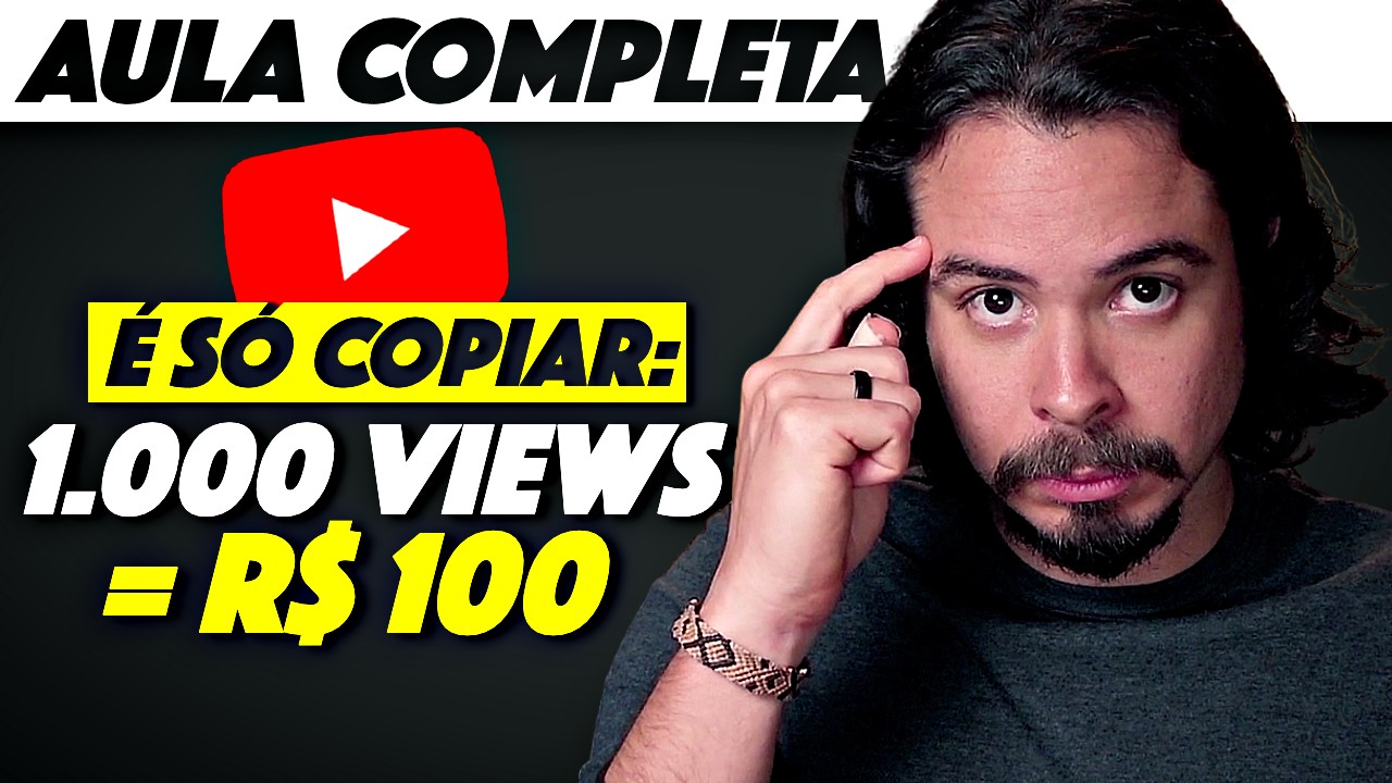 Como ganhar dinheiro no YouTube: R$ 100 a cada 1.000 views