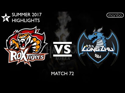 ROX vs LZ All Games Highlights LCK Summer 2017 ROX Tigers vs Longzhu Gaming LoL eSports