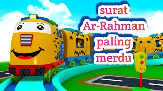 Download lagu surat Ar Rahman with text Qur'an_Ar Rahman merdu_murottal anak animasi mp3