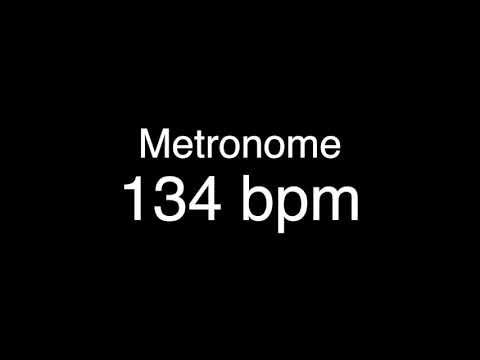 134 bpm Metronome