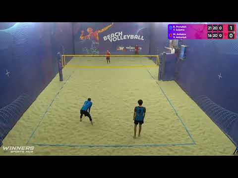 12:50 R. Prytuliak / Y. Sulyma - M. Anhelov / V. Antoniuk 21.11.2022 | Winners Beach Volleyball