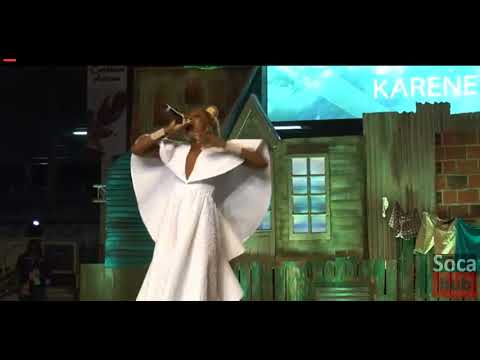 Karen Asche - Song of Inspiration - 2018 Calypso Monarch Finals - Dimanche Gras  2018 Live