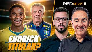 REDNEWS: ENDRICK TITULAR NA COPA? BARBOZA NO PALMEIRAS, TIMÃO INVICTO NA LIBERTA E MAIS