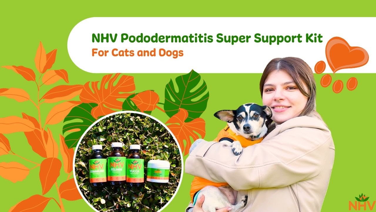 NHV Pododermititis Super Support Kit For Cats and Dogs