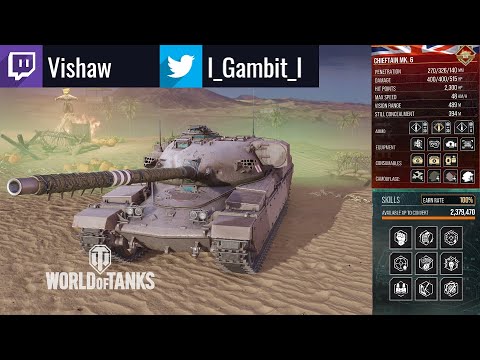 10K Pure Damage in Redshire feat. Chieftain Mk. 6: WoT Console - World of Tanks Console
