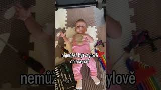 Rostoucí dívčí žebrované tepláčky Esito s kšandami tmavě růžové