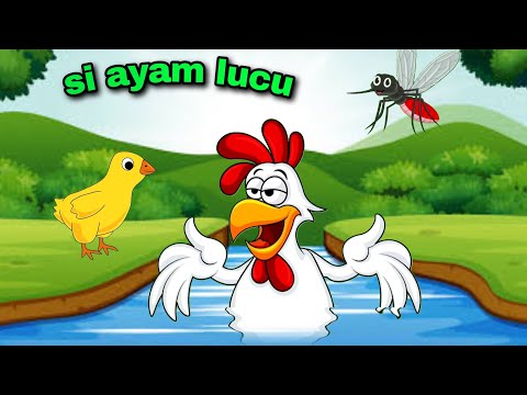Si Ayam Lucu - Lagu Anak Anak Lucu Animasi Bebek Berenang Kwek Kwek Kwek Dan Ayam