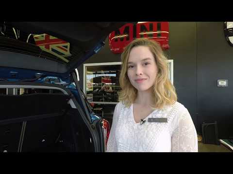 MINI Picnic Bench With Towne MINI Team Member Cailey