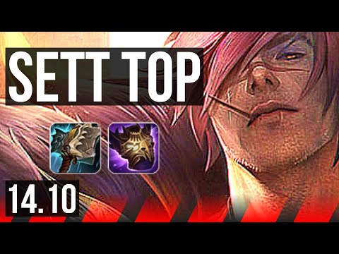 SETT vs GNAR (TOP) | 6 solo kills, 600+ games | BR Master | 14.10