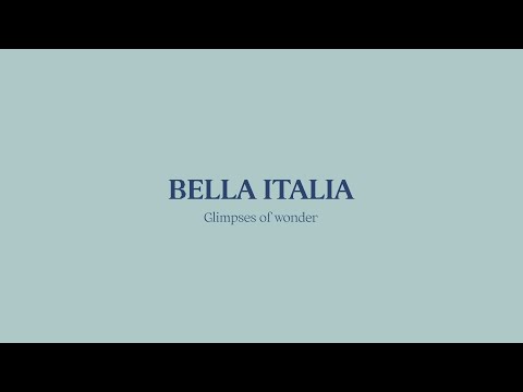 Bella Italia: vislumbres de maravilha