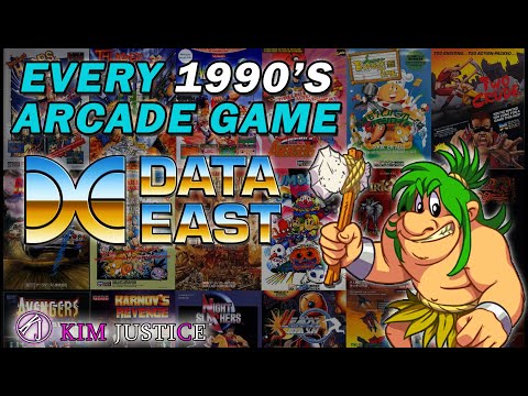The A-Z of Data East 1990's Arcade Games | Kim Justice - YouTube