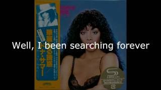 Donna Summer - One Night in a Lifetime LYRICS SHM &quot;Bad Girls&quot; 1979