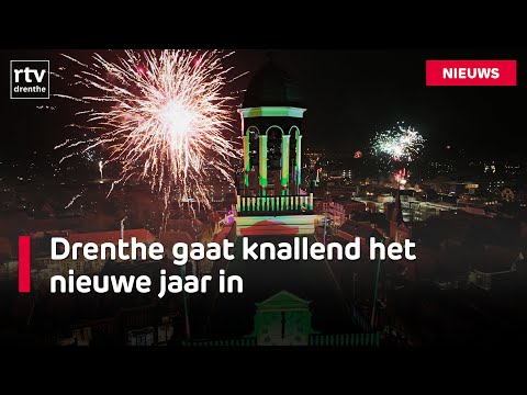 Champagne, oliebollen, and lots of fireworks. Drenthe has started 2026 with a party | RTV Drenthe