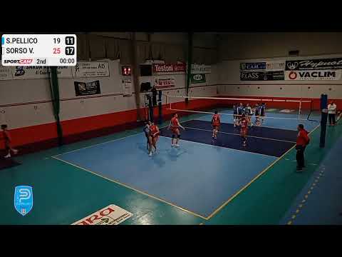 SERIE C/F - S.PELLICO  vs SORSO VOLLEY - 03/12/2022 (1° PARTE)