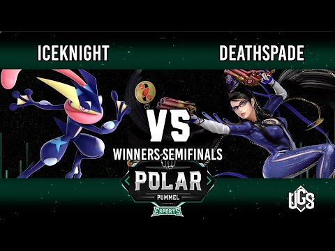 Polar Pummel  -  Winners Semifinals  -  IceKnight(Greninja) Vs. Deathspade(Bayonetta)