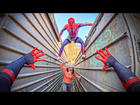TEAM BROS SPIDER MAN TWINS ESCAPING ANGRY MOM IN REAL LIFE (Funny ParkourPOV Comedy)