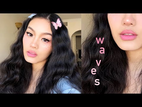 MERMAID WAVES HAIR TUTORIAL 🦋