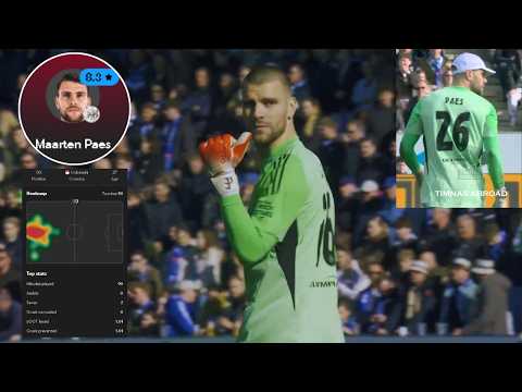 Maarten Paes Tembok Kokoh Ajax vs PEC Zwolle Clean Sheet & Rating ⭐8 3!