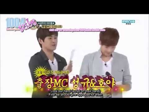 [ENGLISH SUB] Weekly Idol with INFINITE & TASTY FULL 1/3