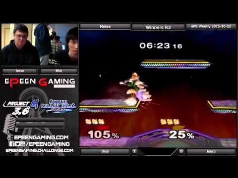 ePG Weekly - Blub (Fox/Sheik) Vs. Joeco (Fox) (Winners R3) - Melee
