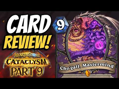 COLOSSAL CHO'GALL IS EVIL. Actual Priest Healing cards!! | Cataclysm Review #9