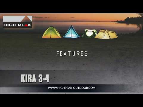 Миниатюра изображения товара Палатка High Peak Kira 3 / 10370 (Nimbus/серый)