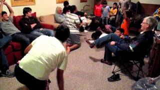 Boys Club Losers do push ups.MOV
