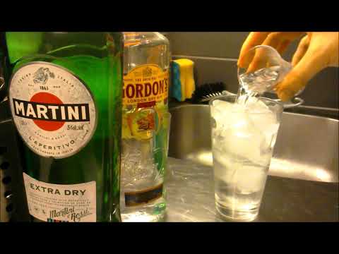 How to make a Extra Dry Martini