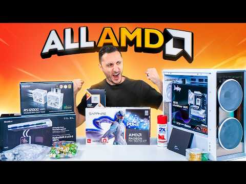 Building the Fastest All AMD Gaming PC Build!
