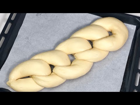 Se hai 1 uovo, farina e latte prepara questa deliziosa Ricetta BRIOCHE CREMA E AMARENE ☕️