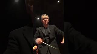 What happens when a conductor has a baton mishap? 👀