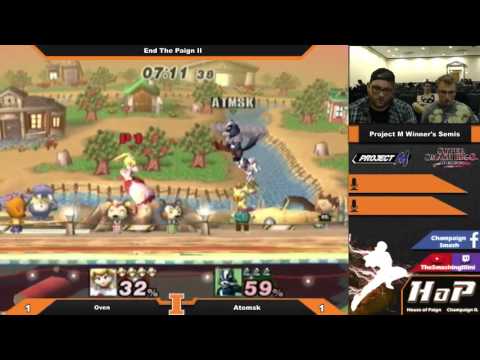 [End The Paign II] TSI | Oven (Yoshi, Peach) vs. Atomsk (Wolf) PM Winner's Semis