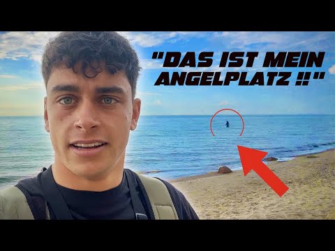 ER will NICHT, dass wir HIER ANGELN 😧