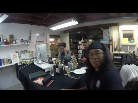 Coffee N Cream Press Open Studio 2017 BTS