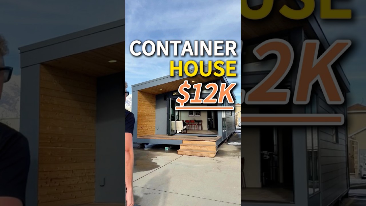 $12,000 – Can China’s budget homes beat Western prices? 🏡 #containerhouse #prefabhouse #tinyhouse