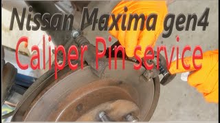 Nissan Maxima Caliper Glide Pin service