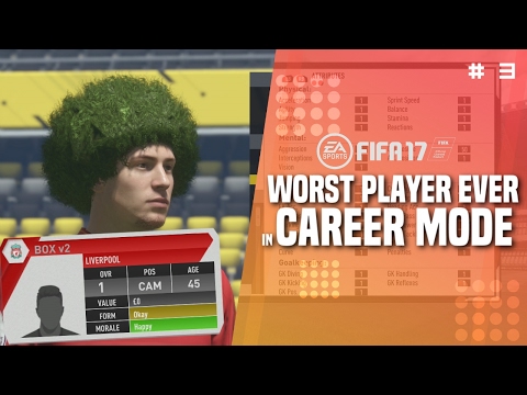 WORST PLAYER EVER IN FIFA 17 CAREER MODE!!! | IT'S ALL GONE WRONG! - 1 OVR Player (Parody) [#3]