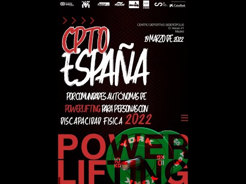 Campeonatos de España de Powerlifting por CCAA 2022