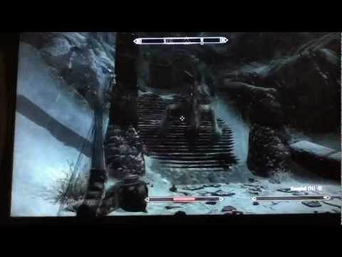 Skyrim: Epic fight - Drachenkampf am Berg Anthor