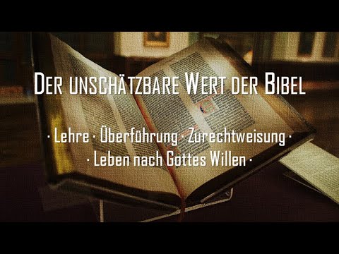 2. Timotheus 3,16-17 | Der unschätzbare Wert der Bibel | Georg Münch | 21.06.2020
