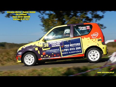 Szczepan Marcin / Kędzior Natalia - Fiat SeiCento - Super Sprint TARGUM Niwiska 10-10-2021