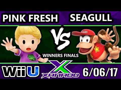 S@X 205 - VGBC|Pink Fresh (Lucas) Vs. InC|Seagull (Diddy Kong) - SSB4 Winners Finals - Smash 4