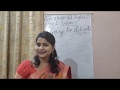 Class 1 English II 22 05 2020