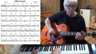Mrs Miniver - Jazz guitar & piano cover ( Dexter Gordon )