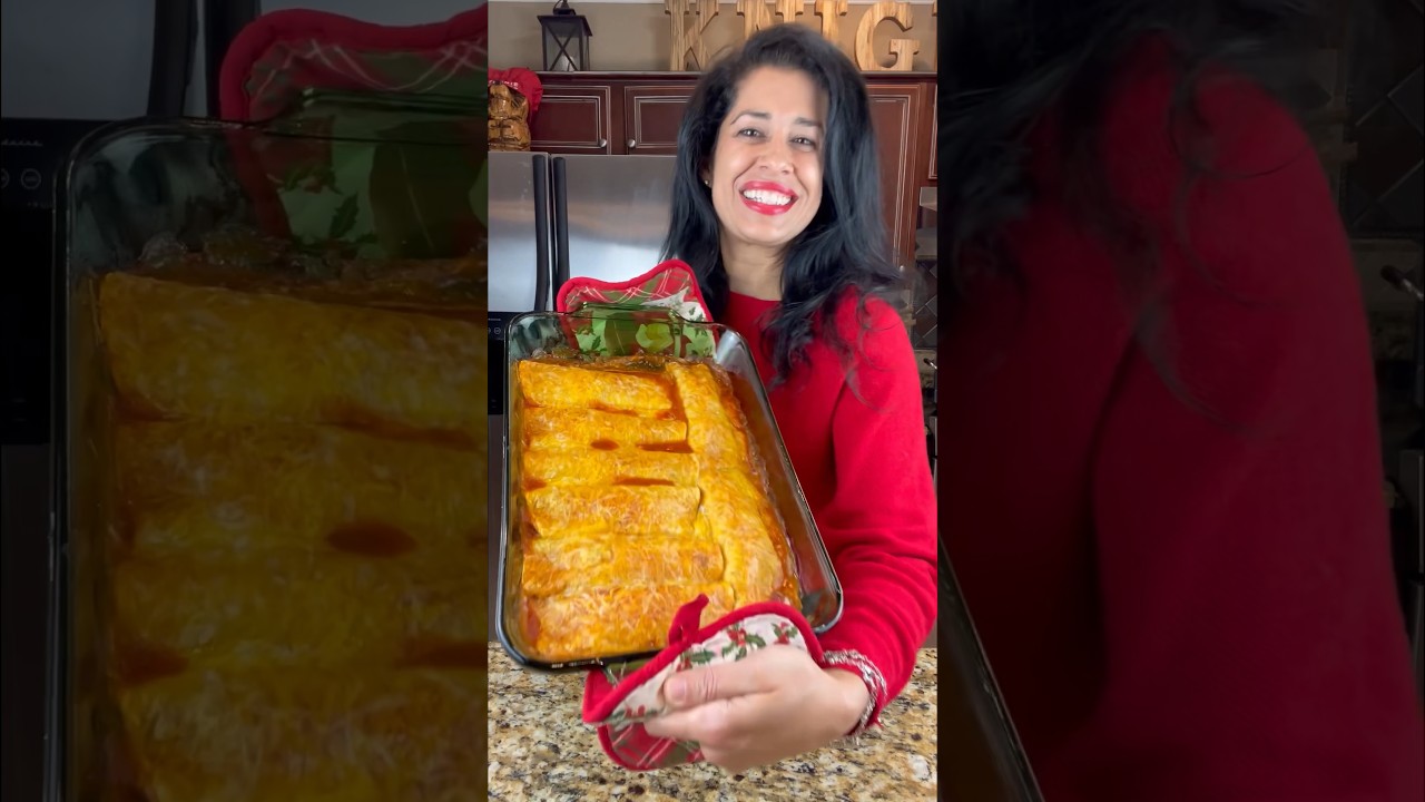 Easy Enchiladas!  Perfect for a busy weeknight!