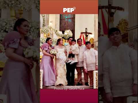 Angeline Quinto and Nonrev Daquina finally exchanged vows PEP #shorts