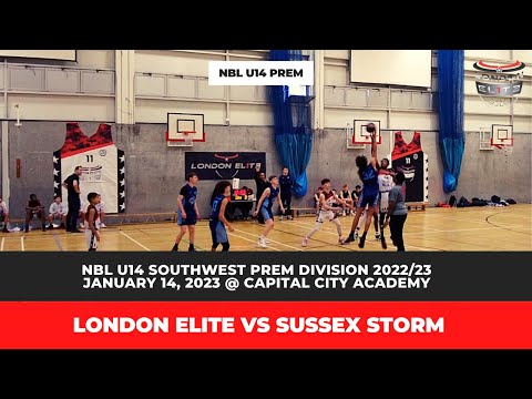 London Elite vs Sussex Storm | 2022/23 NBL U14 Southwest Premier (Basketball Highlights)
