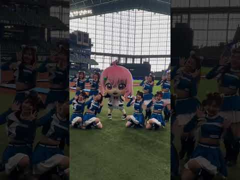 ファイターズガールさんときつねダンス踊ってみたやよ！！！！！